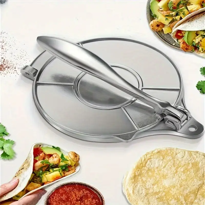 WonderChef™ - מכשיר מקצועי ללחיצת בצק - להכנת טורטיות, פיצות ועוד